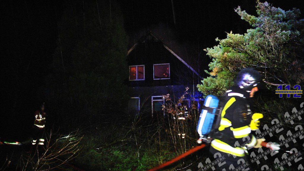 woningbrand in Ommen