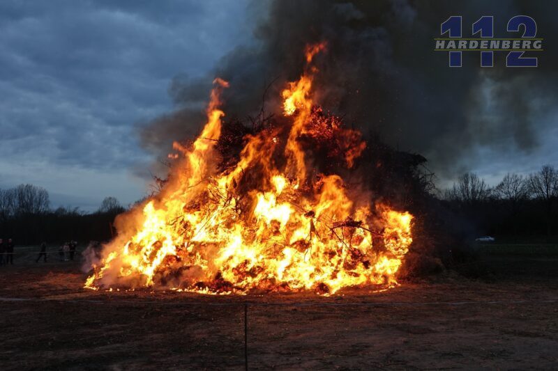 Paasvuren in het Vechtdal: traditie leeft volop