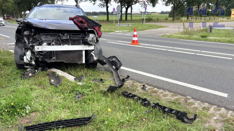 Aanrijding op oversteek Twenteweg in Brucht